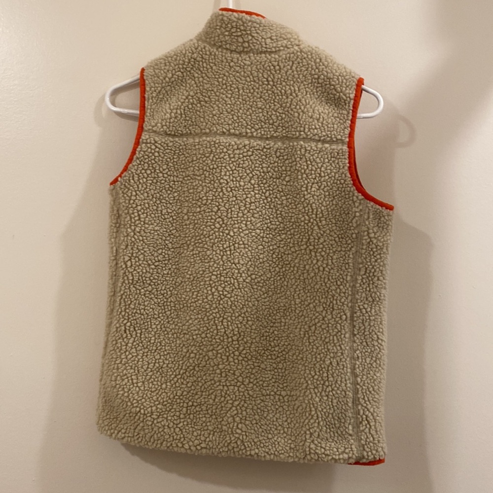 Eddie Bauer- Fur Vest. Size XS. - Picture 2 of 8